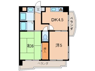 ＡＧＩＯ三好の物件間取画像